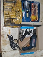 Bosch Elec Hammer Drill/Allen Wrenches/Assorted