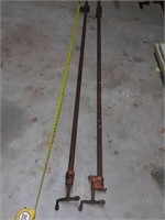 5' Pipe Clamps-Qty 2