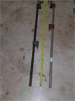 40" Pipe Clamps-Qty 2