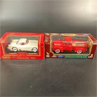 Lot 2 Die Cast Collecter Cars 1:18 Scale