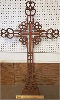 Cast Iron Cross Religious