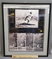 Willie Mays Signed & Numbered "The Catch" Display