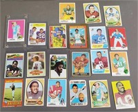 Lot Vintage Football Cards Mostly HOFers Inc RCs
