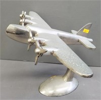 Chrome Airplane Desk Model