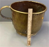 Antique Large Brass Pot