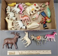 Vintage Celluloid Figures Mostly Animals
