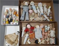 Antique & Vintage Dolls: Miniature Bisque & More