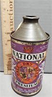Vintage National Premium Cone Top Beer Can