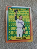Nolan Ryan, Rangers 5000 baseball card