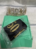 50 Th Birthday Crown And Sash
