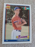 Topps 40, 1990 Chipper Jones baseball card
