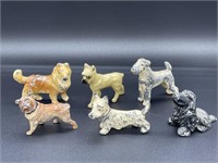 6 - lead dog figures