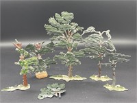 5 - lead tree figures