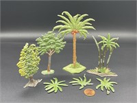 4 - lead tree figures