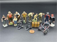 14 - lead figures and accessories