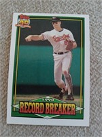 Topps 40, 1990 Record Breaker baseball card