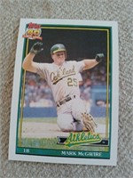 Topps 40, 1990 Mark McGuire Allstar baseball card
