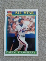 Topps 40 Darryl Strawberry All Star baseball card