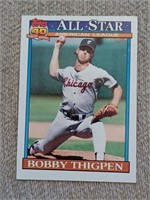 Topps 40 Bobby Thigpen All Star baseball card