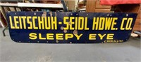 RARE ca.20's-30's SLEEPY EYE MN Porcelain Sign