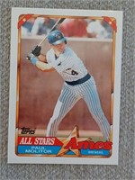 Topps1988 Paul Molitor All Star game baseball card