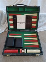 Vintage Backgammon game