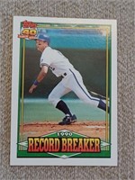 Topps 40 1990 Record breaker baseball card