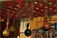 Hanging Gourds with Rack