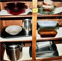 Baking Dishes and Pots and Pans