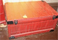 Red Painted Trunk