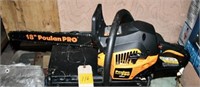 Poulan Pro Chain Saw 18" Bar with Case