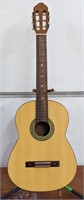 Vtg Kay KC366 Classical Flamenco Guitar w/ Stand,