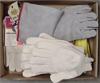 Flat Work Gloves B&G Artic Guard Grain Leather