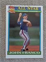 Topps 40, 1991 AllStar John Franco baseball card