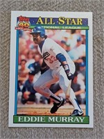 Topps 40, 1991 AllStar Eddie Murray baseball card