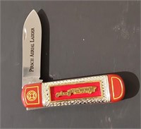 Franklin Mint Pocketknife Firetrucks 7 inches