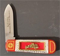 Franklin Mint Pocketknife Firetrucks 7 inches