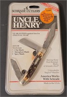Schrade Uncle Henry 885UH Stockman folding knife