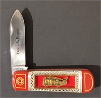 Franklin Mint Fire Engine Pocket Knife