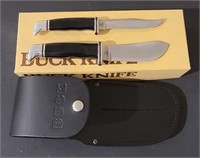 Buck Twin Knife set Model 104 # 102 & #103 fixed