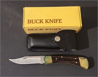 Buck model 110 Folding Hunter knife in box with