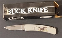Buck knife Mallard Duck #525 in factory box
