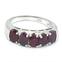 Silver Ruby(2.55ct) Ring