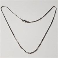 Silver 17" 4G Necklace