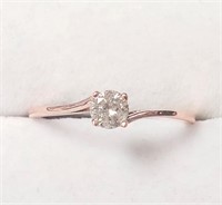 10K  Diamond (0.25Ct,I1,H) Ring