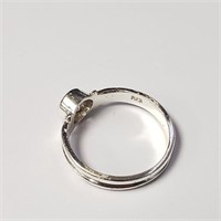 Silver CZ Ring