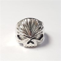 Silver Skull  Ring