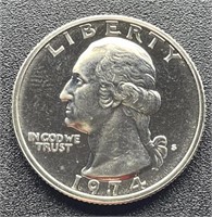 1974 S Washington Proof