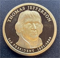 Jefferson Dollar, Proof