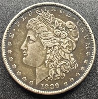 1889 Morgan Dollar, Excellent Detail and Patina